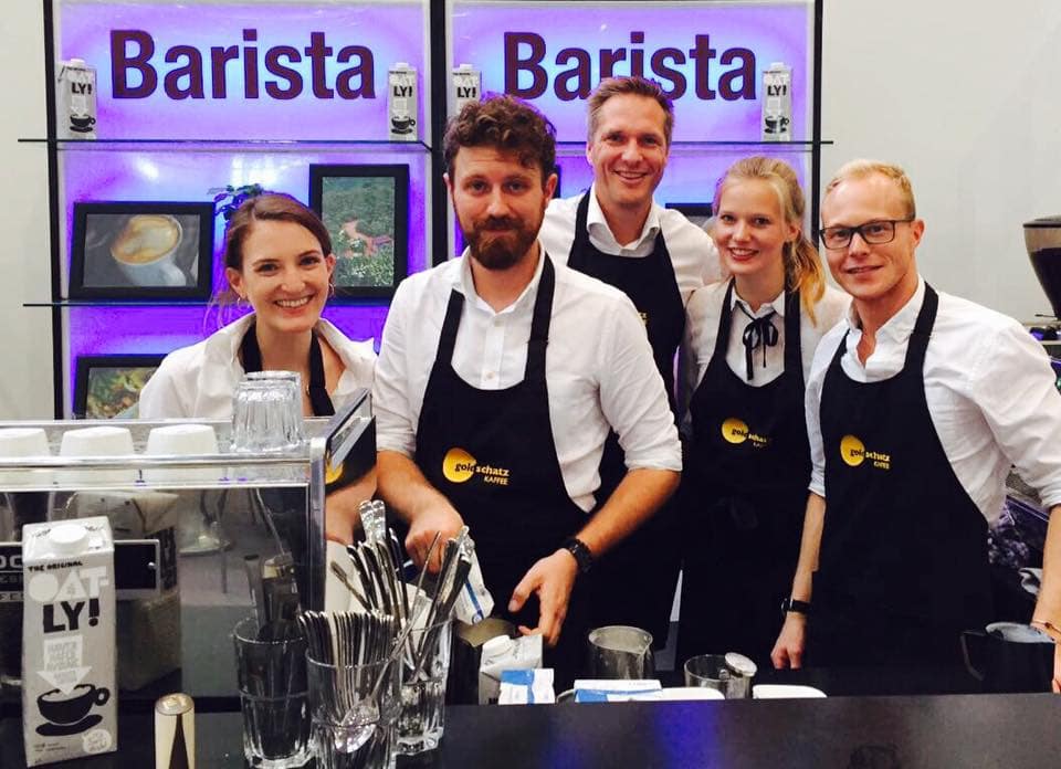 Bild von der Webseite von Goldschatz Kaffee